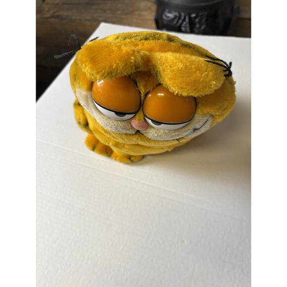 Vintage 1981 Dakin Garfield Plush Sitting Orange Fat Cat Stuffed Animal Toy 12” - Picture 6 of 16